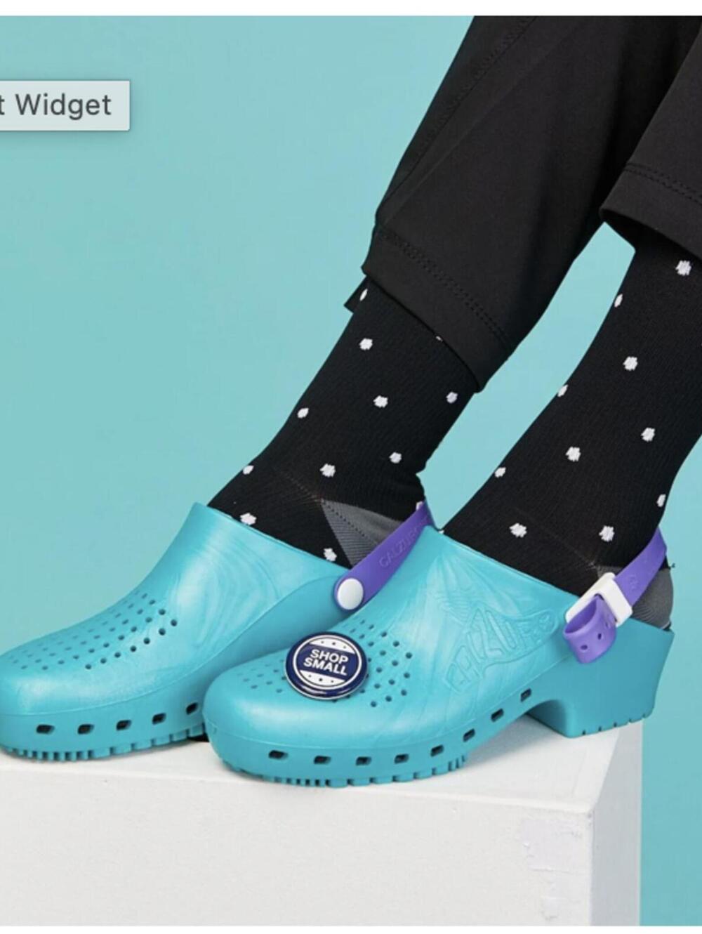 CALZURO Classic W/Holes Bihos Padova Clogs 38-39 Slip On